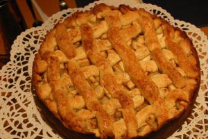 Apfelkuchen, schwedische Art